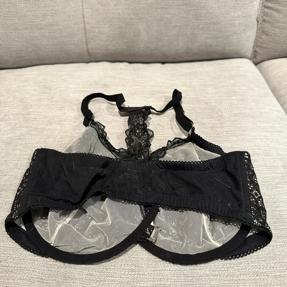 Victoria's Secret Black Lace Bra - Picture 3 of 3